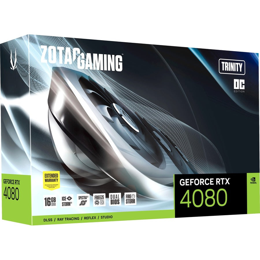 Zotac NVIDIA GeForce RTX 4080 Graphic Card - 16 GB GDDR6X ZT-D40810J-10P