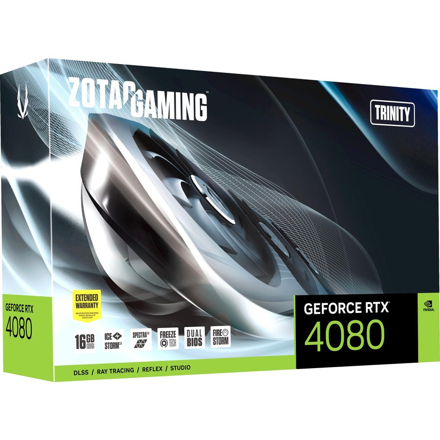 Zotac NVIDIA GeForce RTX 4080 Graphic Card - 16 GB GDDR6X ZT-D40810D-10P