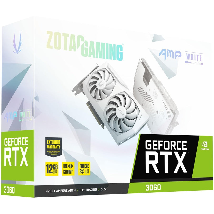 Zotac NVIDIA GeForce RTX 3060 Graphic Card - 12 GB GDDR6 ZT-A30600F-10P