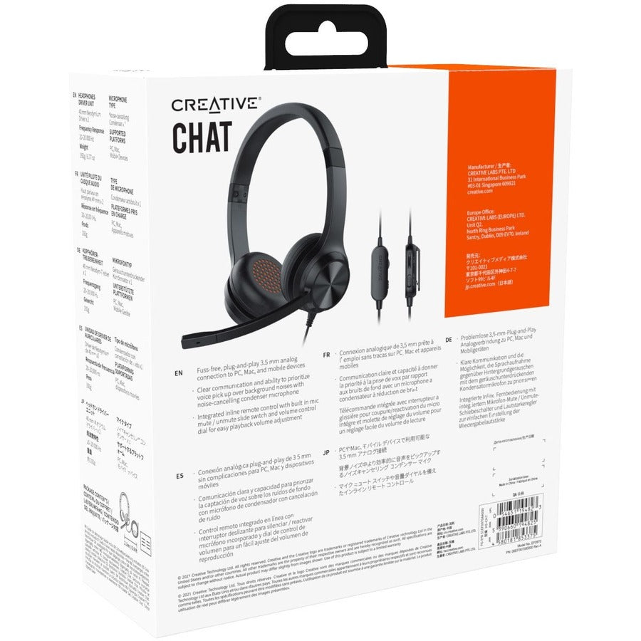 Creative Chat Headset 51EF0970AA000