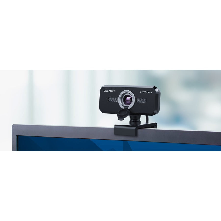 Creative Live! Cam Sync 1080p V2 Webcam - 2 Megapixel - 30 fps - Black - USB 2.0 - 1 Pack(s) 73VF088000000