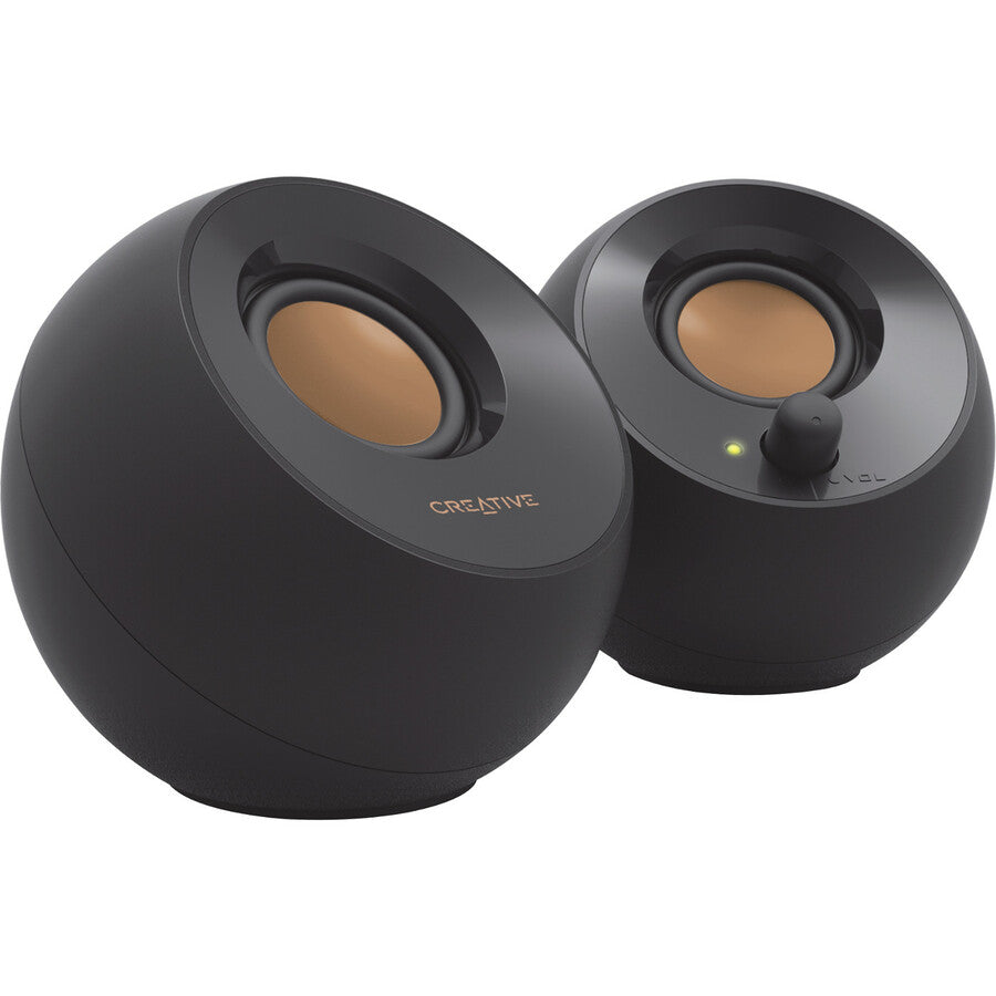 Système de haut-parleurs Creative Pebble 2.0 - 4,4 W RMS - Noir 51MF1680AA000