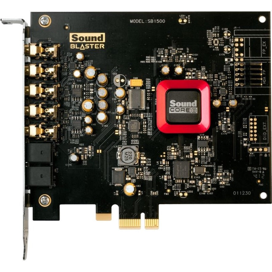 Creative High-performance PCI-e Gaming and Entertainment Sound Card and DAC 70SB150000004