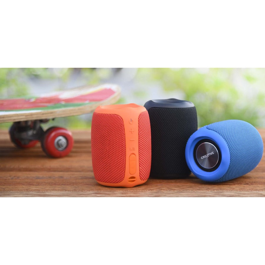 Creative MUVO Play Portable Bluetooth Smart Speaker - Siri, Google Assistant Supported - Black 51MF8365AA000