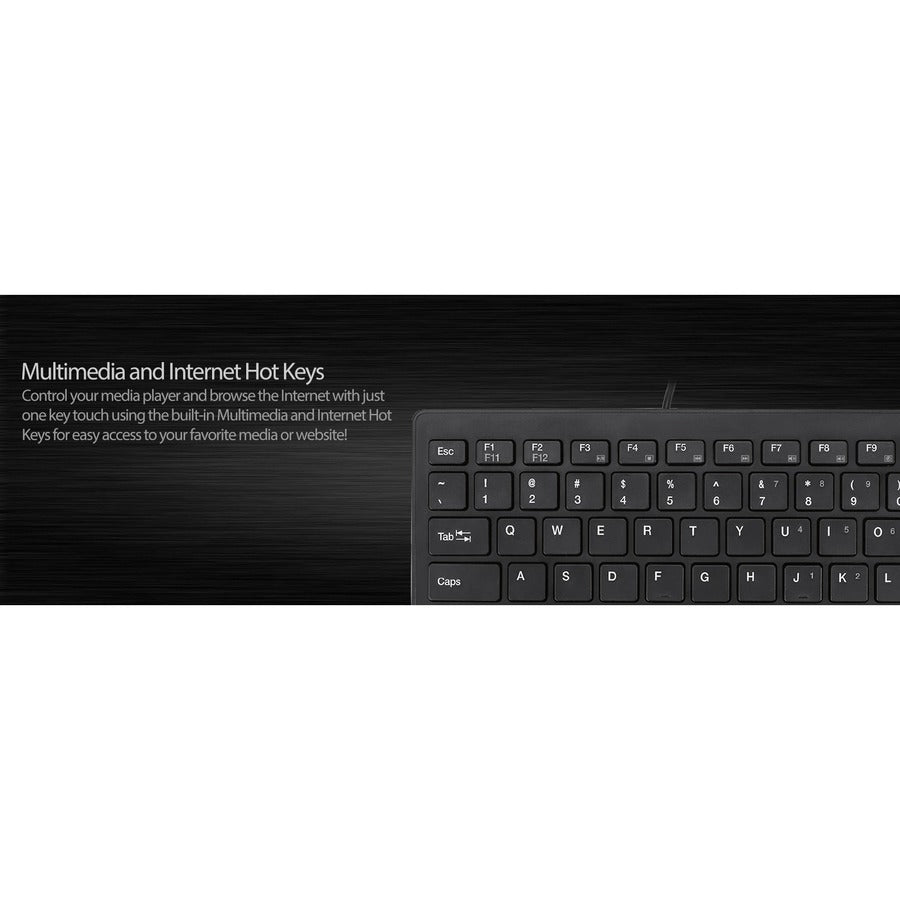 Adesso SlimTouch Mini Keyboard AKB-111UB