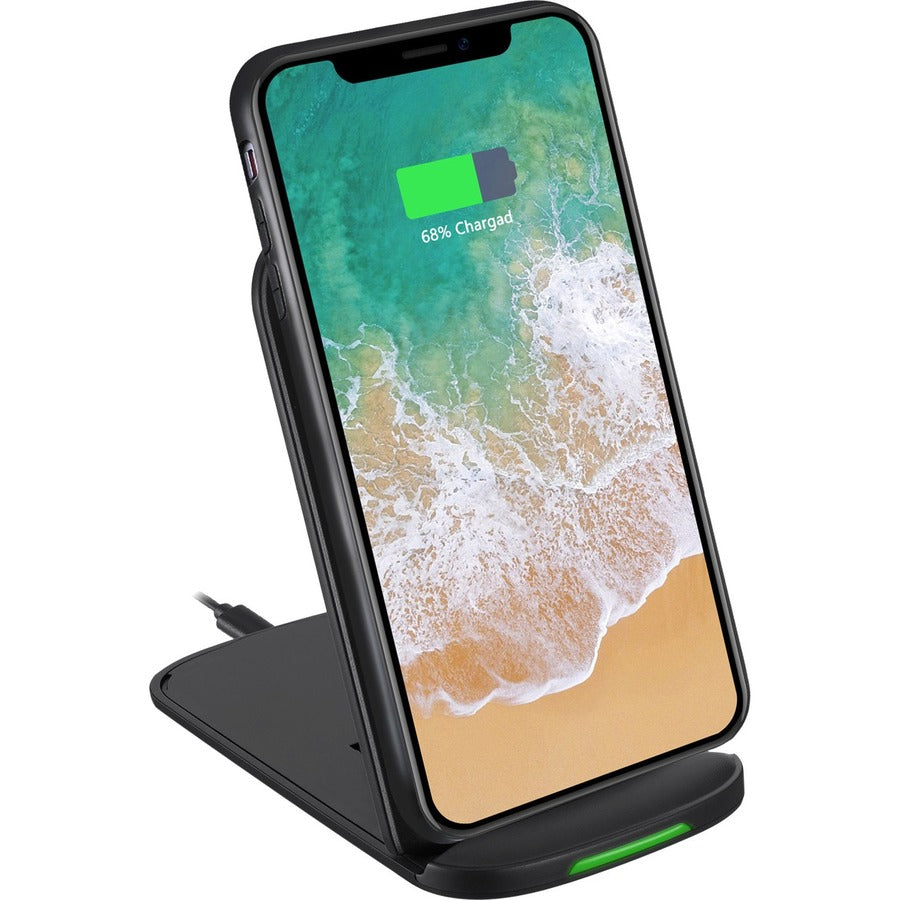 Adesso 10W Max Qi-Certified 2-Coil Foldable Wireless Charging Stand AUH-1020