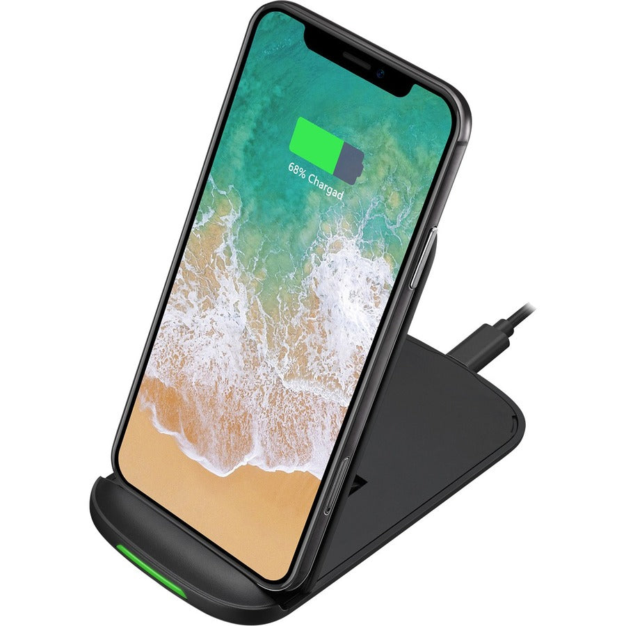 Adesso 10W Max Qi-Certified 2-Coil Foldable Wireless Charging Stand AUH-1020