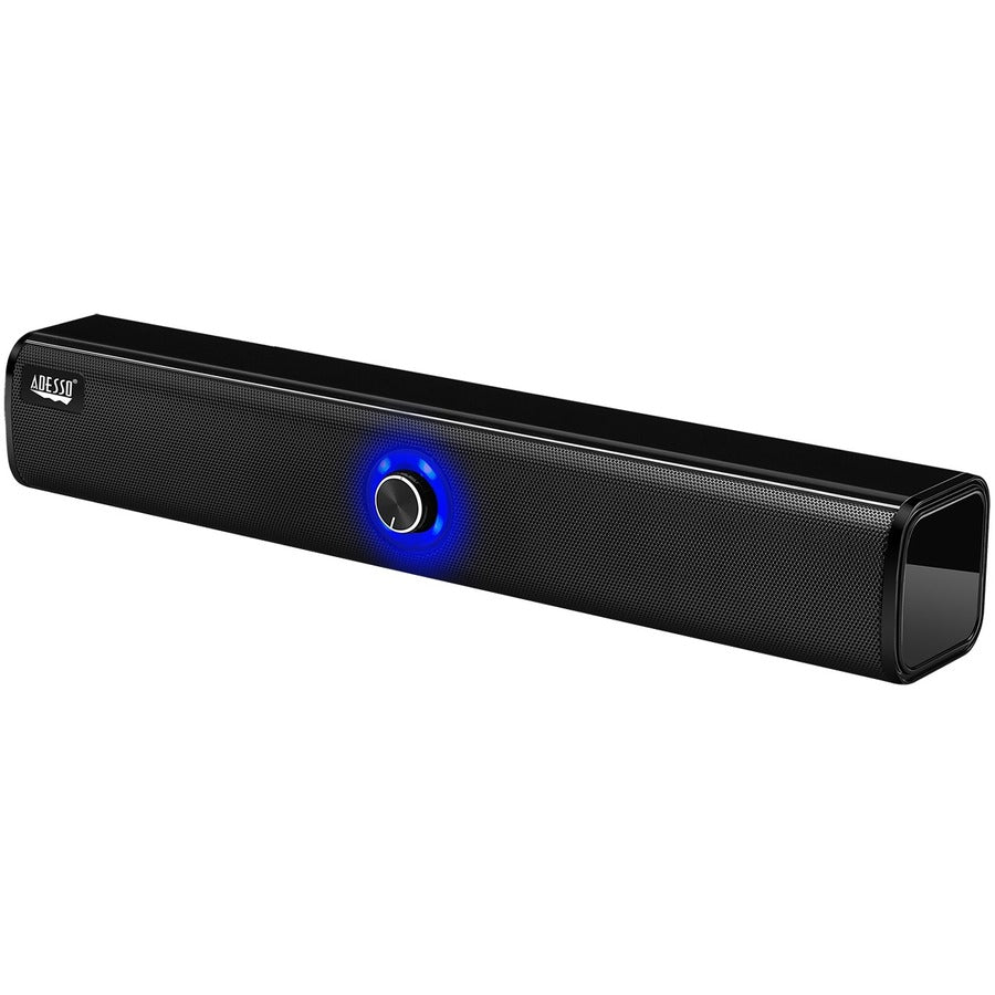 Adesso Xtream S6 2.0 Portable Bluetooth Sound Bar Speaker - 20 W RMS - Black XTREAM S6