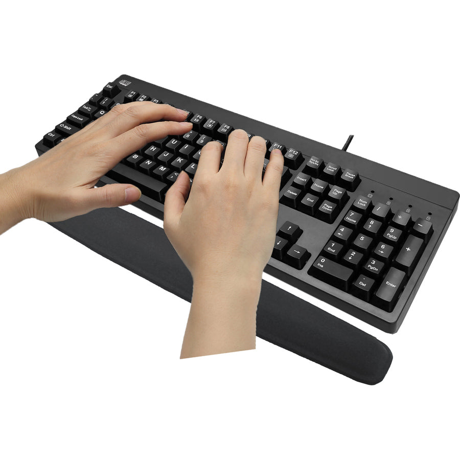 Repose-poignet pour clavier en mousse à mémoire de forme Adesso TRUFORM P300