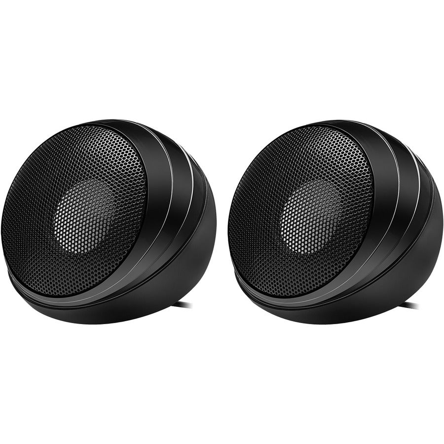 Système d'enceintes portables Adesso Xtream S4 2.0 - 10 W RMS - Noir XTREAM S4