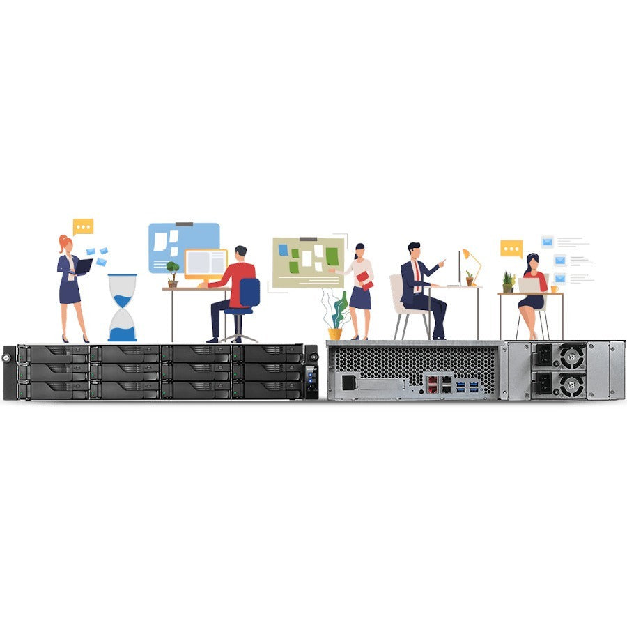 ASUSTOR Lockerstor AS6512RD SAN/NAS Storage System AS6512RD