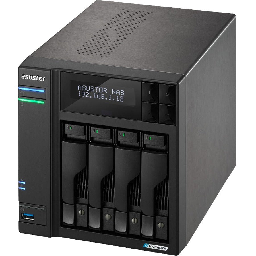 ASUSTOR Lockerstor 4 AS6704T SAN/NAS Storage System AS6704T