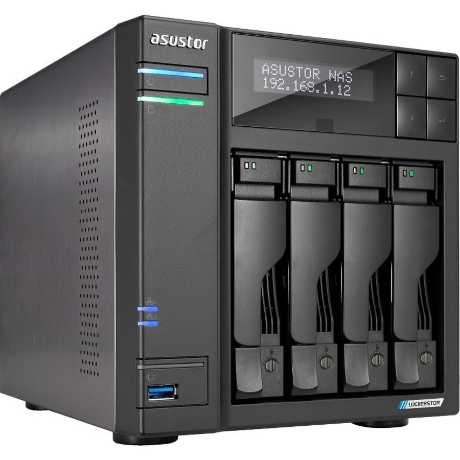 ASUSTOR Lockerstor 4 AS6704T SAN/NAS Storage System AS6704T