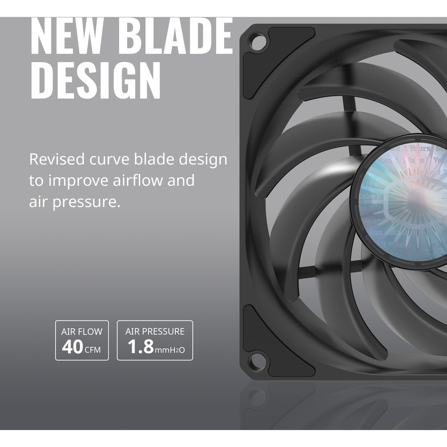 Ventilateur de refroidissement Cooler Master SickleFlow MFX-B9NN-23NPK-R1