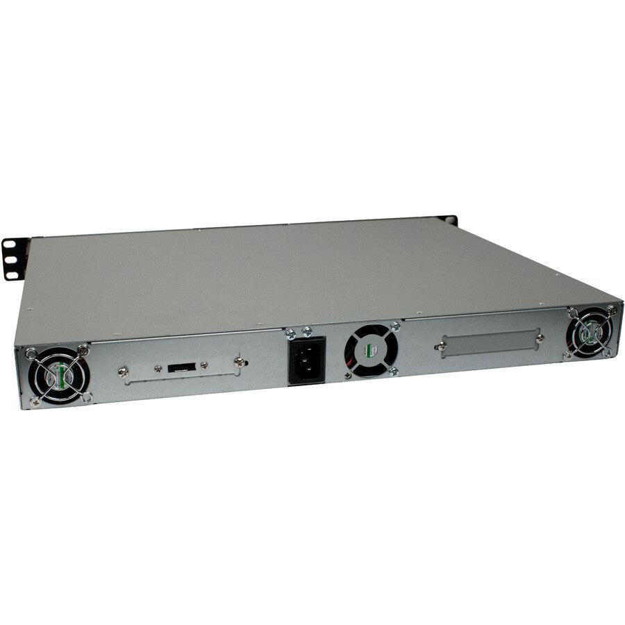 CRU RAX RAX215DC-3QJ Drive Enclosure - FireWire/i.LINK 800, USB 3.0, eSATA Host Interface - 1U Rack-mountable - Black 40610-3199-0001