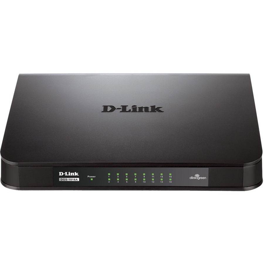 D-Link 16-Port Unmanaged Gigabit Switch DGS-1016A