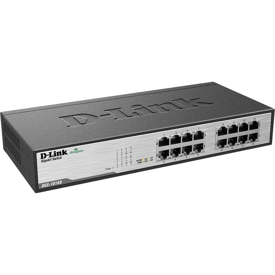 Commutateur Gigabit 16 ports D-Link DGS-1016D