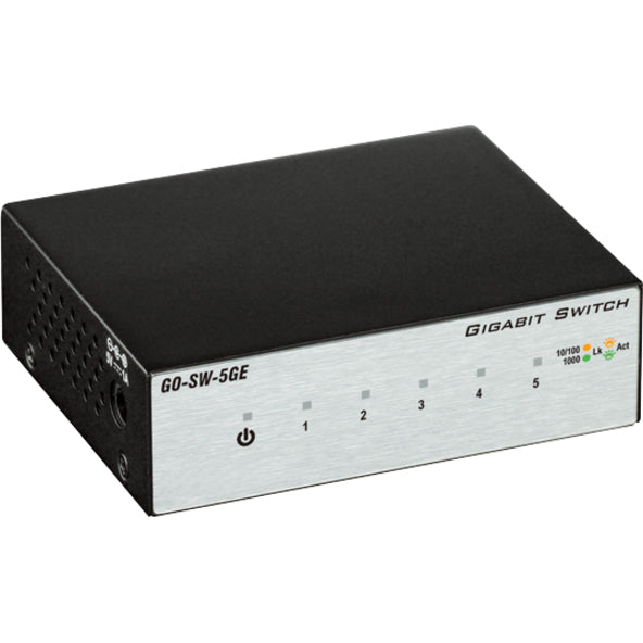 D-Link 5-Port Gigabit Unmanaged Metal Desktop Switch GO-SW-5GE