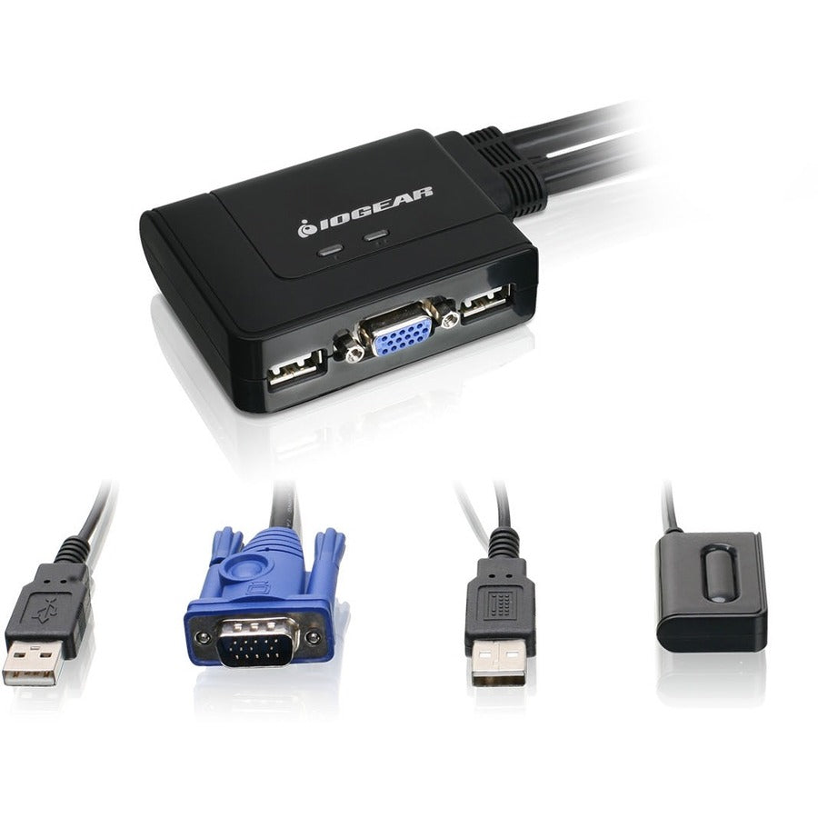 IOGEAR GCS22u 2-Port USB KVM Switch GCS22U