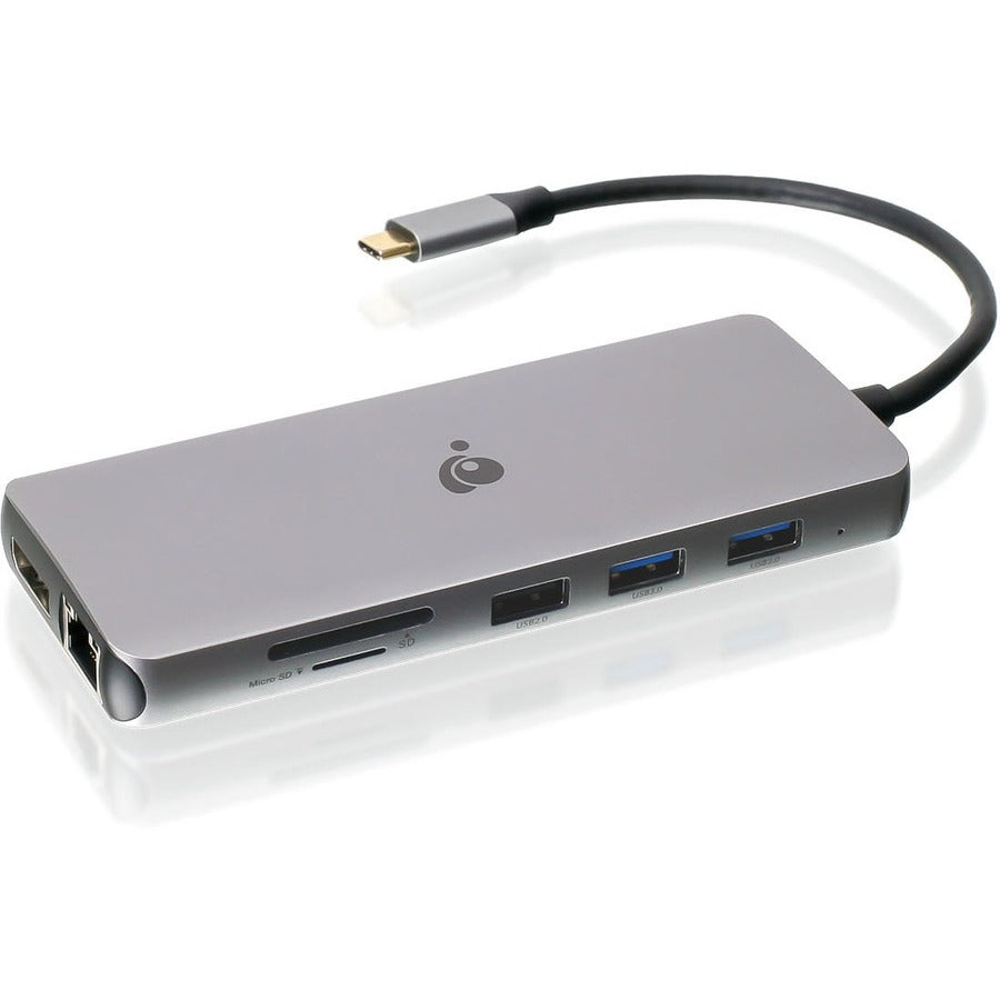 Station d'accueil compacte IOGEAR USB-C Triple HD avec PD 3.0 GUD3C4K3P