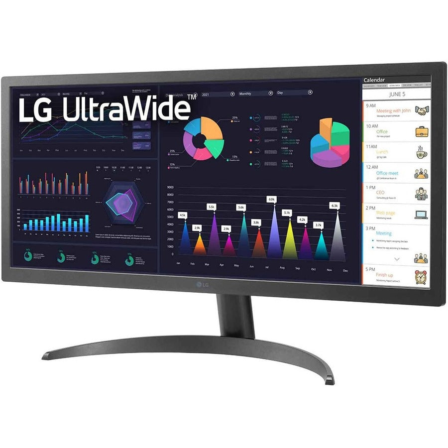 LG Ultrawide 26WQ500-B 25.7" UW-UXGA LED LCD Monitor - 21:9 26WQ500-B
