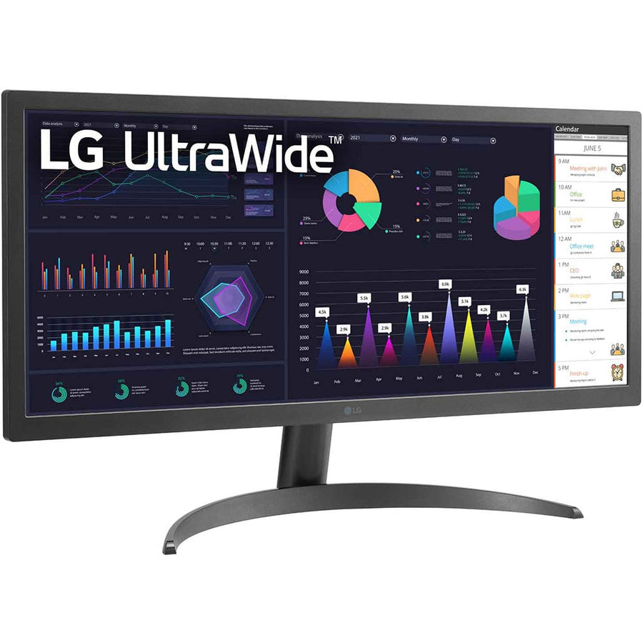 LG Ultrawide 26WQ500-B 25.7" UW-UXGA LED LCD Monitor - 21:9 26WQ500-B