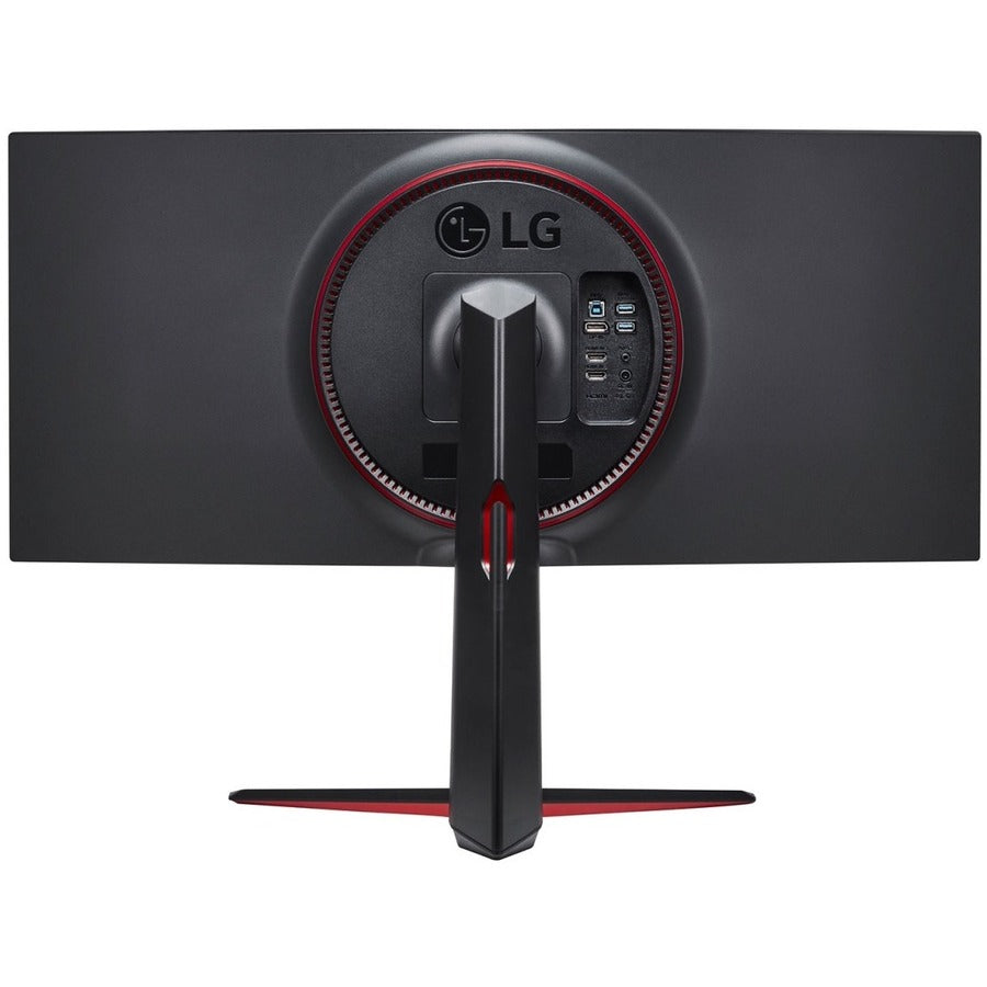 Moniteur LCD de jeu à écran incurvé UW-QHD 34" UltraGear 34GN850-B de LG - 21:9 - Noir, Rouge 34GN850-B