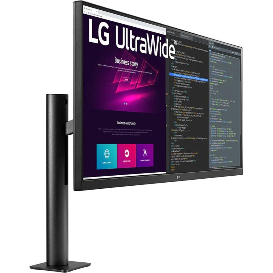 LG Ultrawide 34WN780-B 34" UW-QHD LED LCD Monitor - 21:9 - Textured Black 34WN780-B