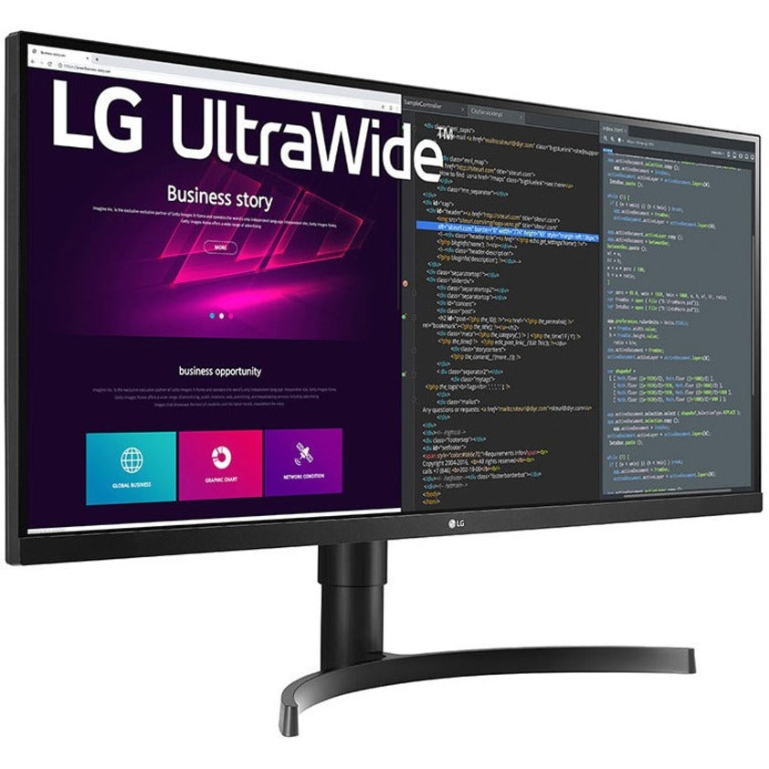 LG Ultrawide 34WN750-B 34" WQHD Gaming LCD Monitor - 21:9 34WN750-B