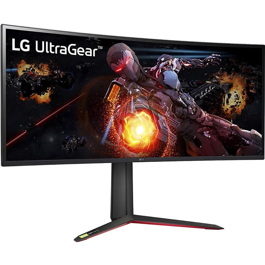 LG UltraGear 34GP950G-B 34" UW-QHD Curved Screen WLED Gaming LCD Monitor - 21:9 - Matte Black 34GP950G-B