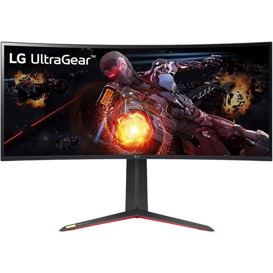 LG UltraGear 34GP950G-B 34" UW-QHD Curved Screen WLED Gaming LCD Monitor - 21:9 - Matte Black 34GP950G-B