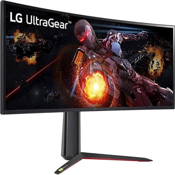 LG UltraGear 34GP950G-B 34" UW-QHD Curved Screen WLED Gaming LCD Monitor - 21:9 - Matte Black 34GP950G-B