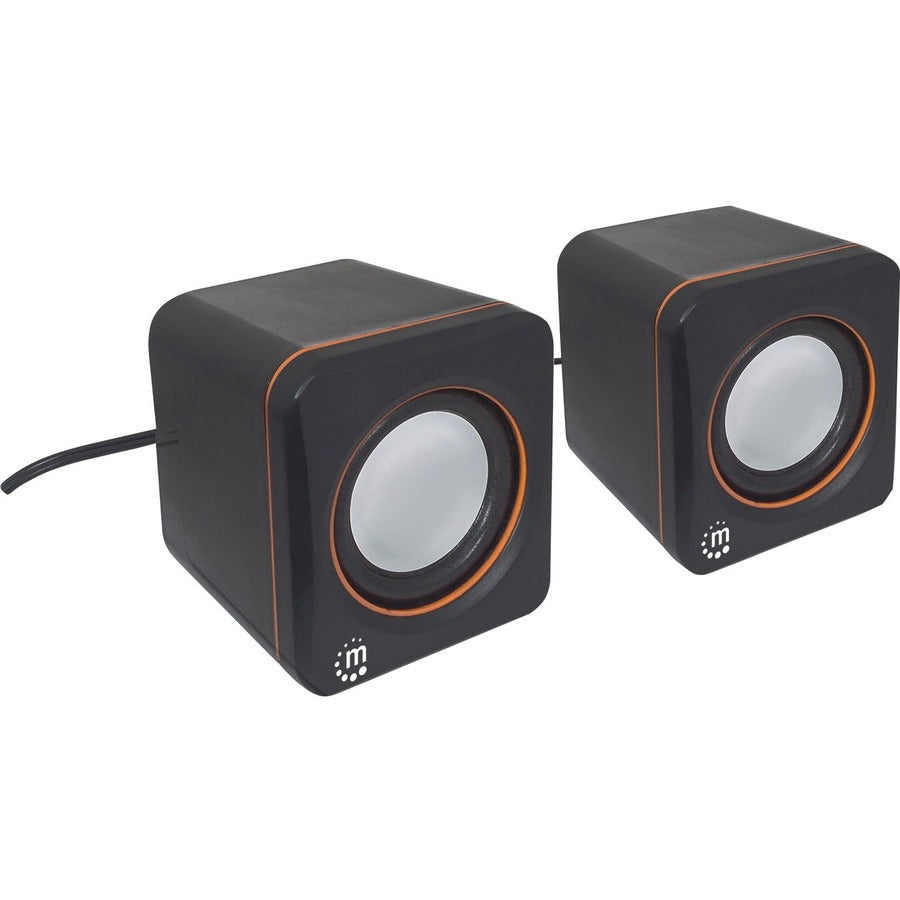 Manhattan Speaker System - 6 W RMS - Black 161435