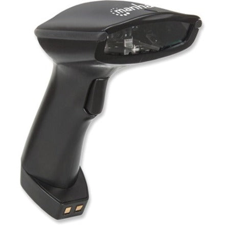 Manhattan Wireless Linear Handheld CCD Barcode Scanner, Bluetooth, 500mm Scan Depth, up to 80m effective range (line of sight), Max Ambient Light 100,000 lux (sunlight), EU/US/UK/AU interchangeable plug, Black, Three Year Warranty, Box 178495