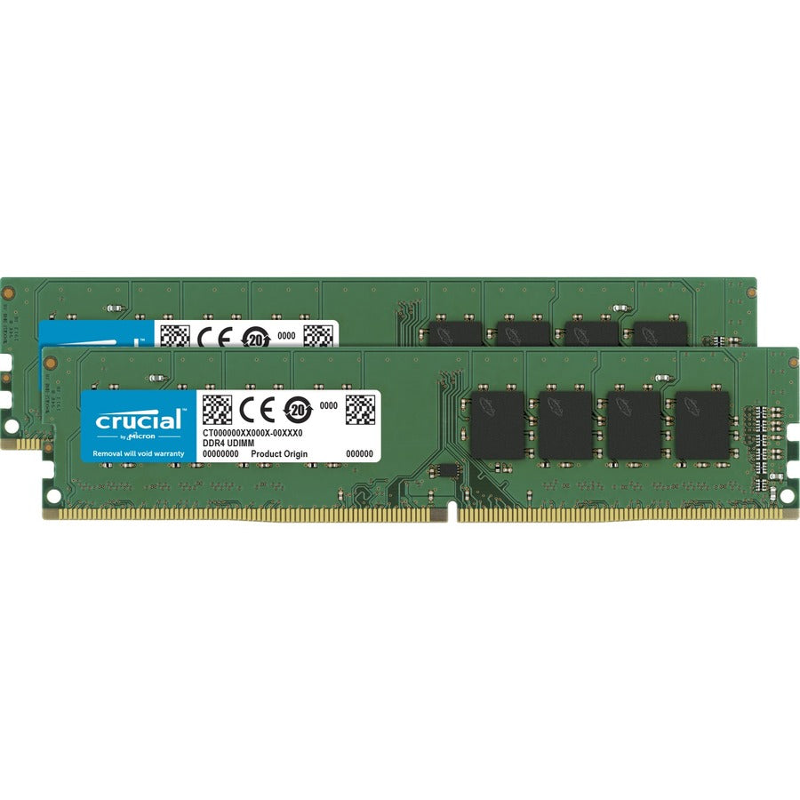 Crucial 64GB (2 x 32GB) DDR4 SDRAM Memory Kit CT2K32G4DFD8266