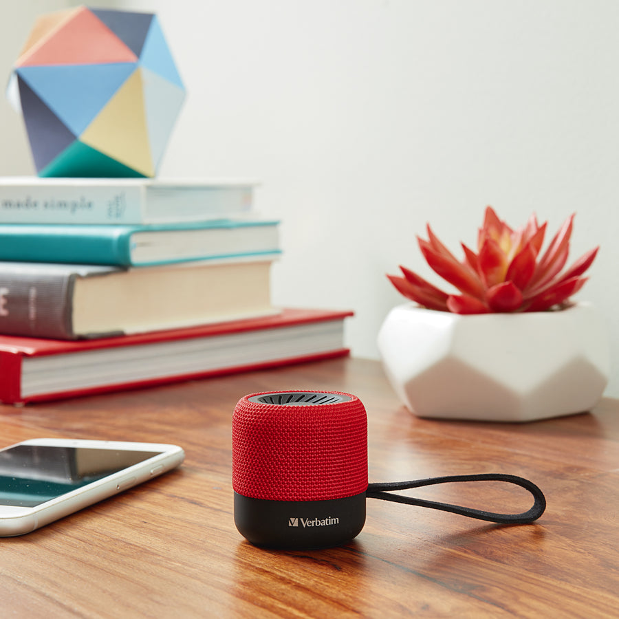 Verbatim Bluetooth Speaker System - Red 70230