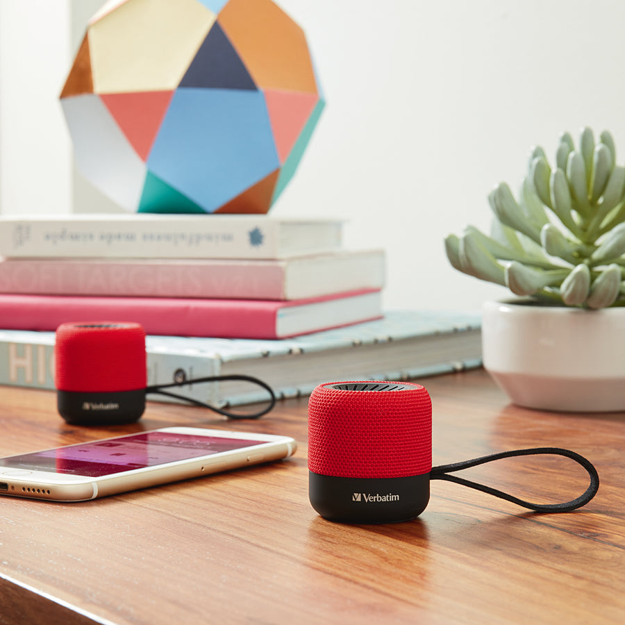 Système de haut-parleurs Bluetooth Verbatim - Rouge 70230