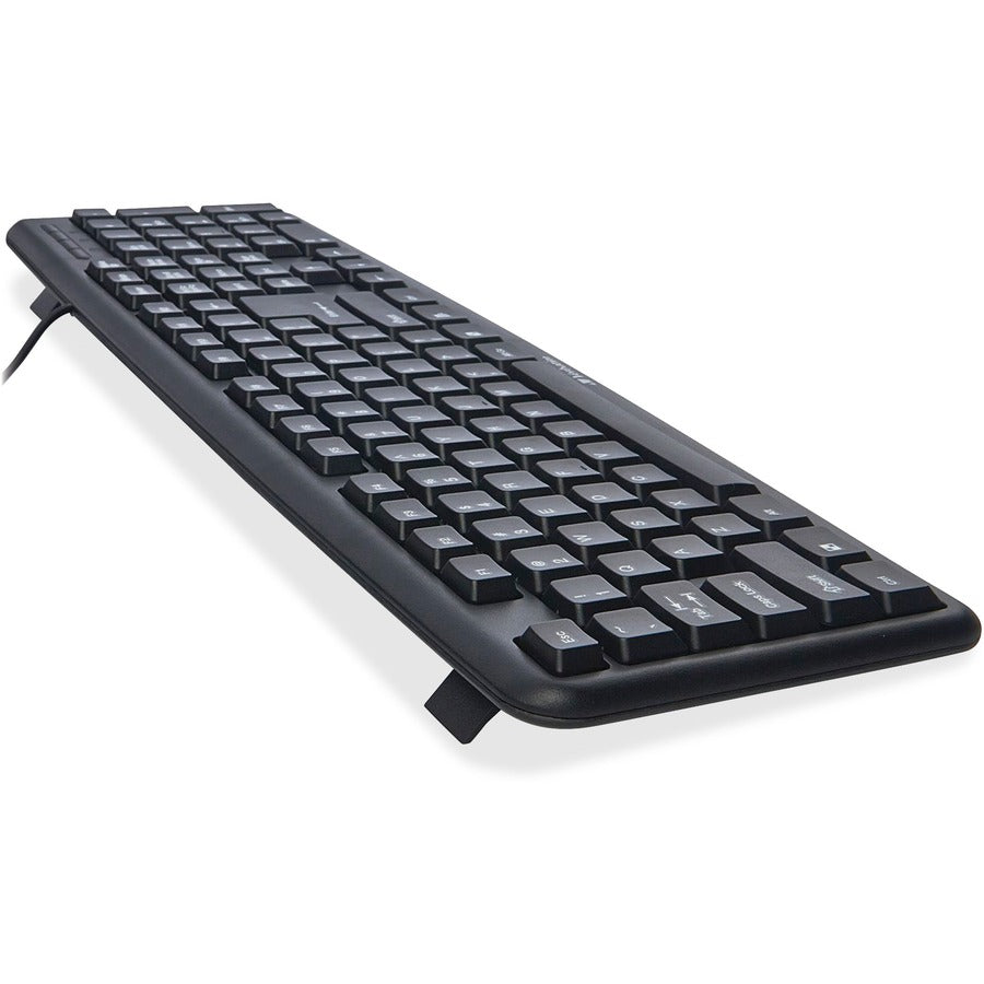 Verbatim Slimline Corded USB Keyboard - Black 99201