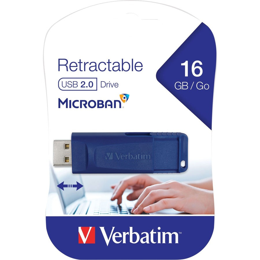 Verbatim 16GB USB Flash Drive - Blue 97275