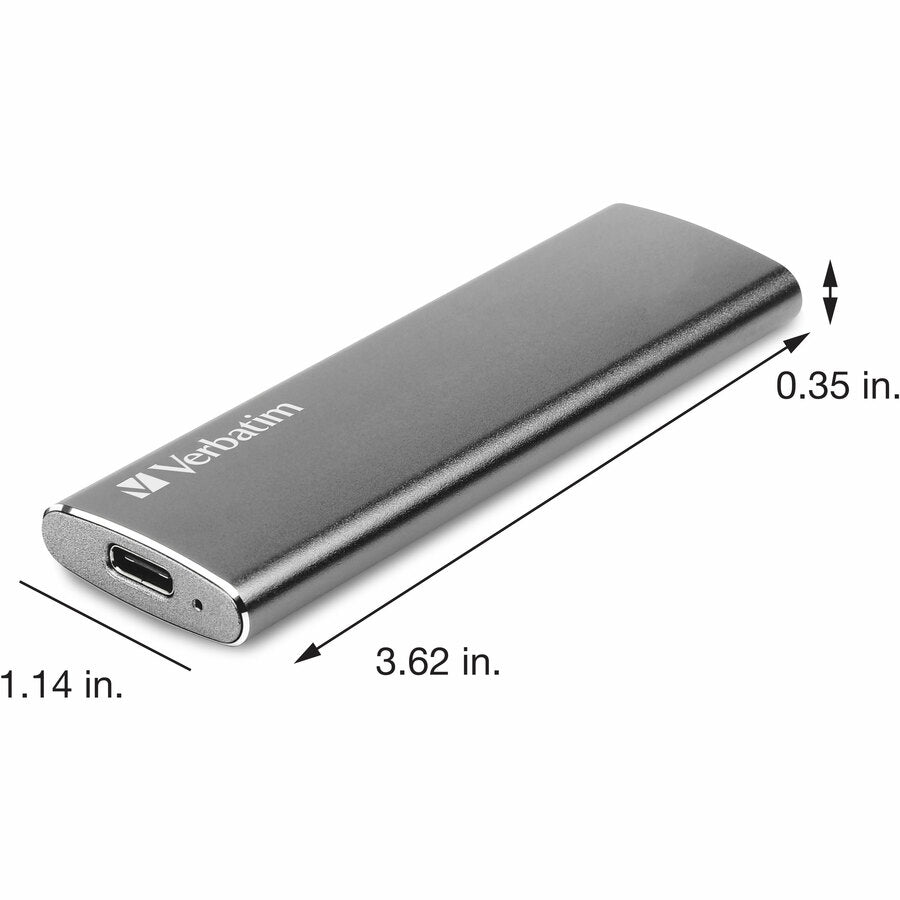 Verbatim Vx500 120 GB Solid State Drive - External - Graphite 47441