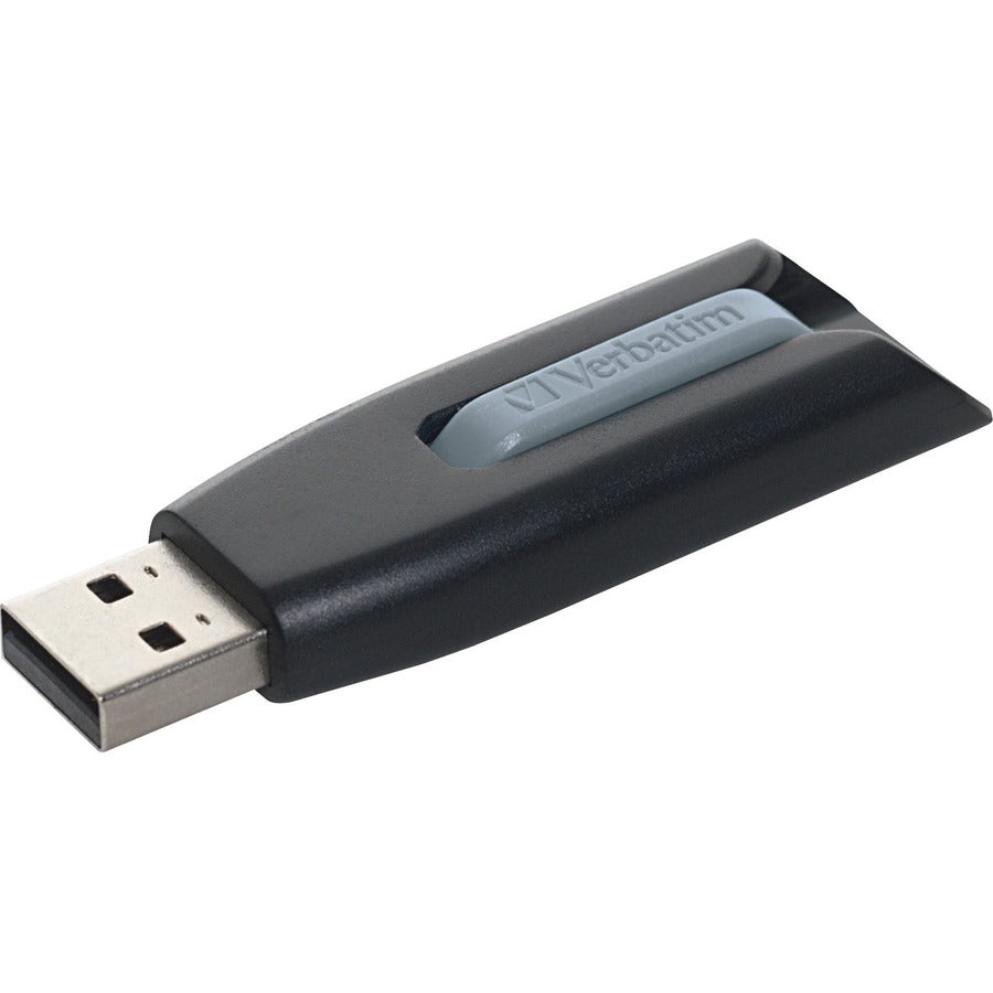 Verbatim 128GB Store 'n' Go V3 USB 3.2 Gen 1 Flash Drive - Gray 49189