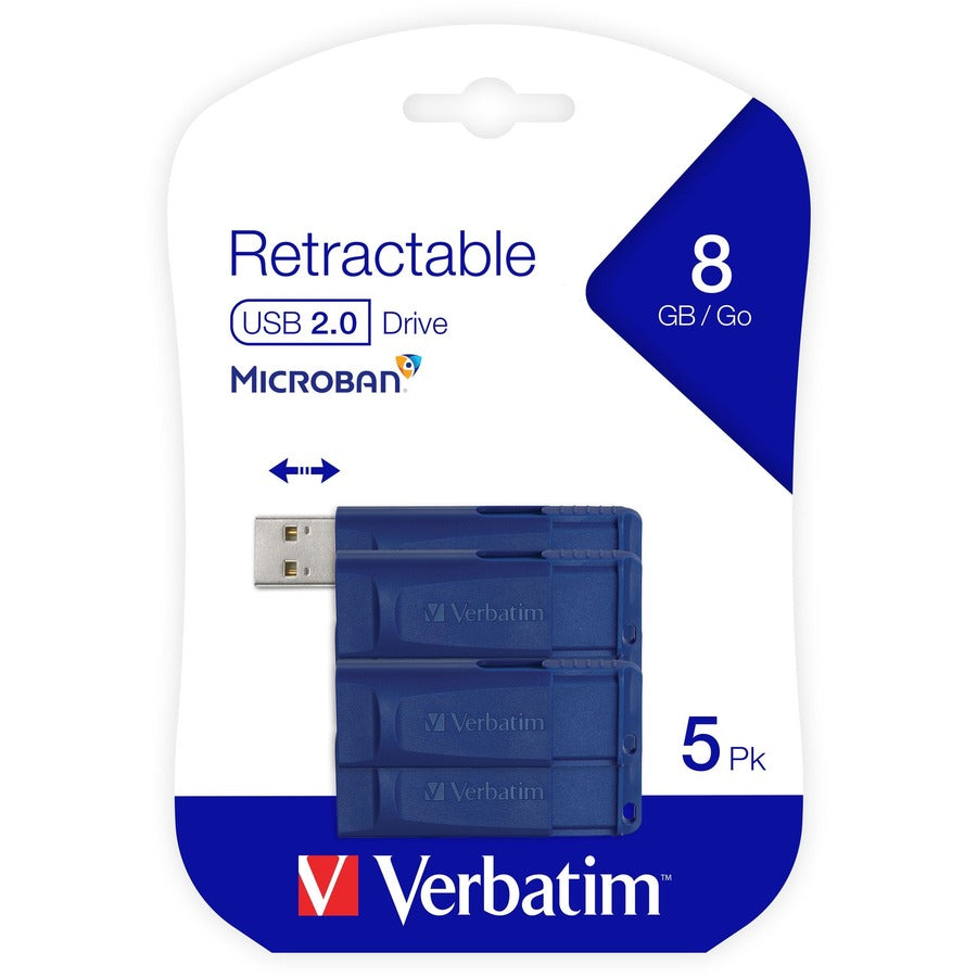 Pack clé USB Verbatim 8 Go 99121