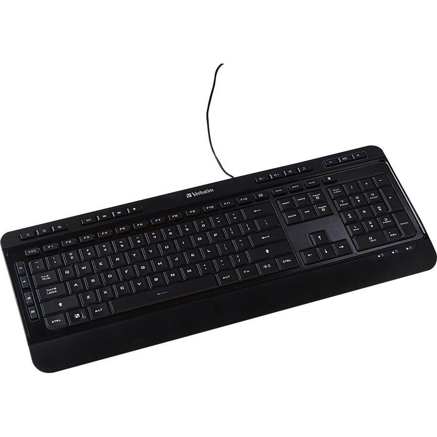 Verbatim Illuminated Wired Keyboard 99789