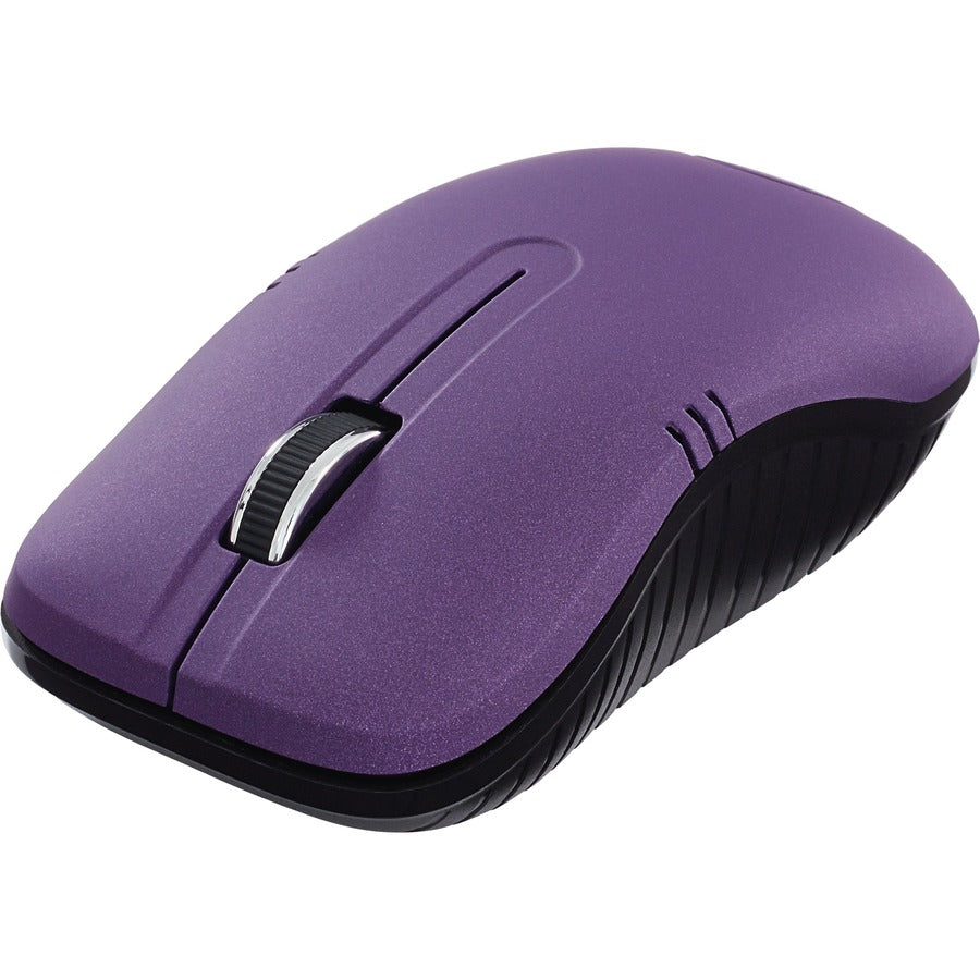 Verbatim Wireless Notebook Optical Mouse, Commuter Series - Matte Purple 99781