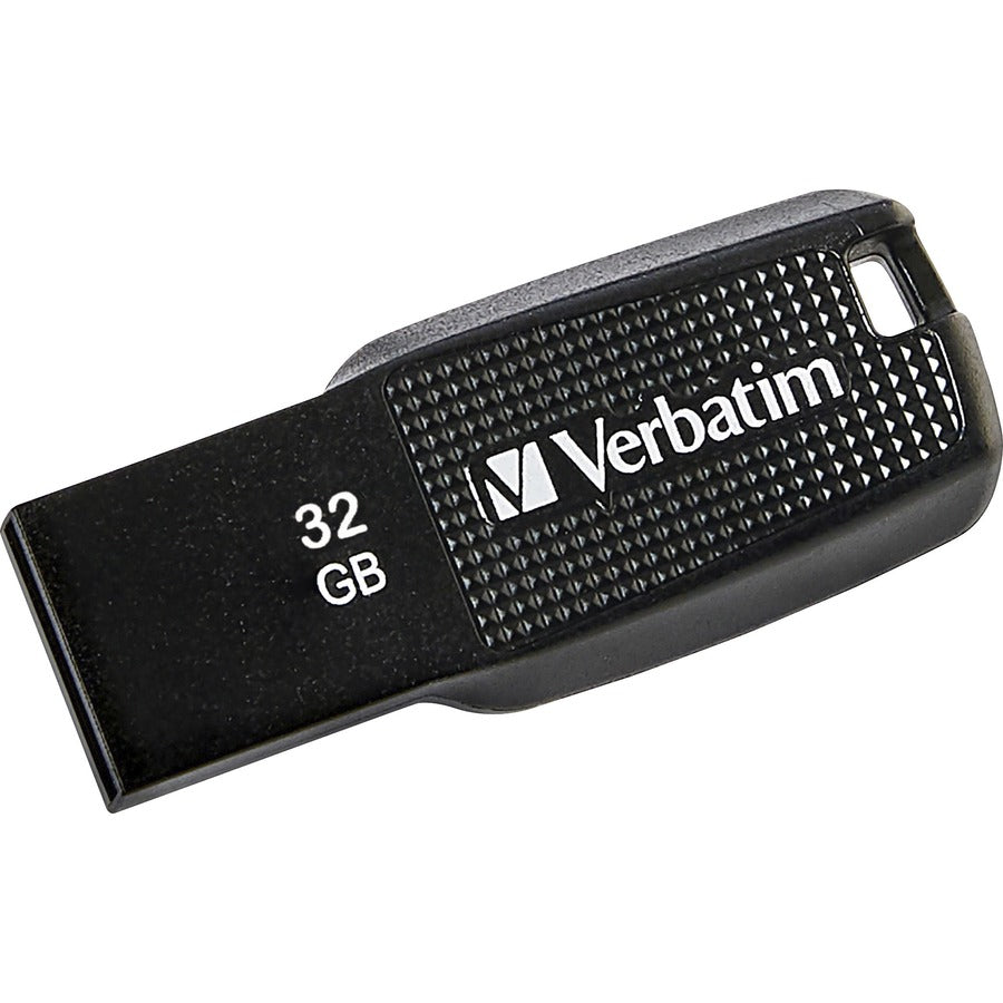 Verbatim 32GB Ergo USB Flash Drive - Black 70876