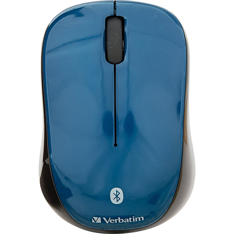 Verbatim Bluetooth&reg; Wireless Tablet Multi-Trac Blue LED Mouse - Dark Teal 70239