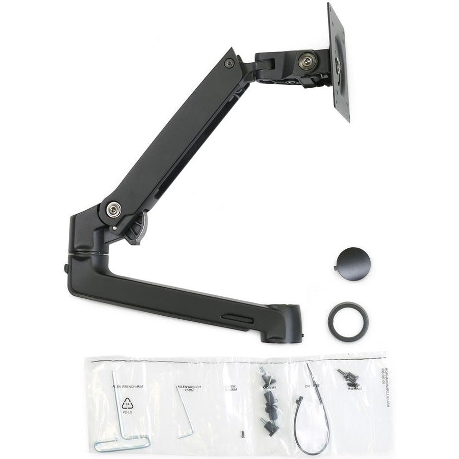 Ergotron Mounting Arm for Monitor, Notebook, LCD Display - Matte Black 98-130-224