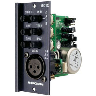 Transformateur de microphone Bogen - Module d'entrée avancé MIC1X