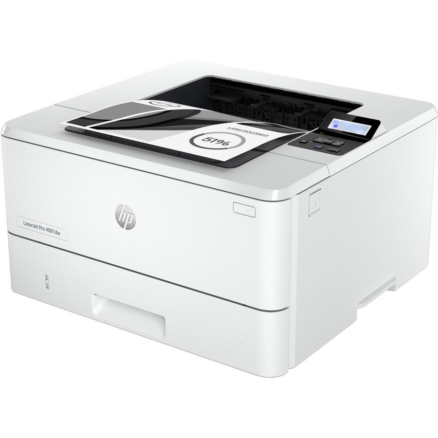 HP LaserJet Pro 4001 4001dw Desktop Wireless Laser Printer - Monochrome 2Z601F#BGJ
