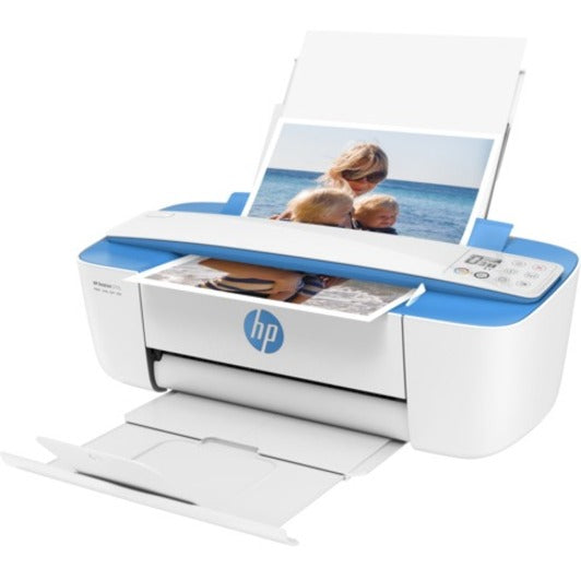 HP Deskjet 3755 Wireless Inkjet Multifunction Printer-Color-Copier/Scanner-19 ppm Mono/15 ppm Color Print-4800x1200 Print-Manual Duplex Print-1000 Pages Monthly-60 sheets Input-Color Scanner-600 Optical Scan-Wireless LAN-HP ePrint J9V90A#B1H